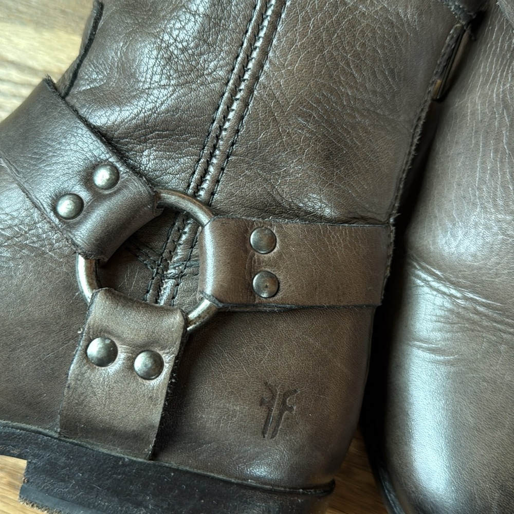 Frye Phillip Harness Short Boots - Picture 7 of 9